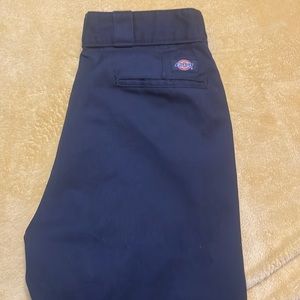 Dickies 874 Original Fit Work Cropped Pant Skater Khakis Black 36 x 28